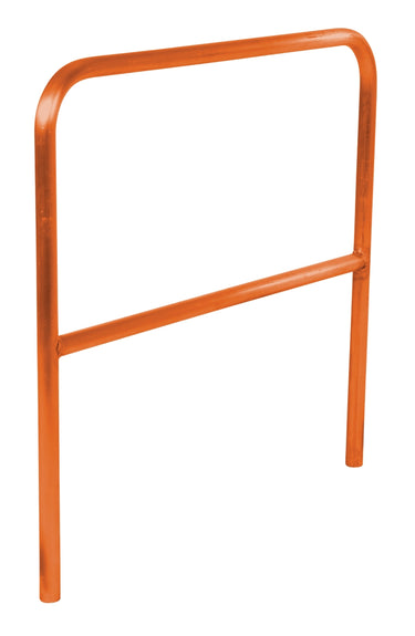 ALUM PIPE SAFETY RAILING 48IN LONG-ORANG